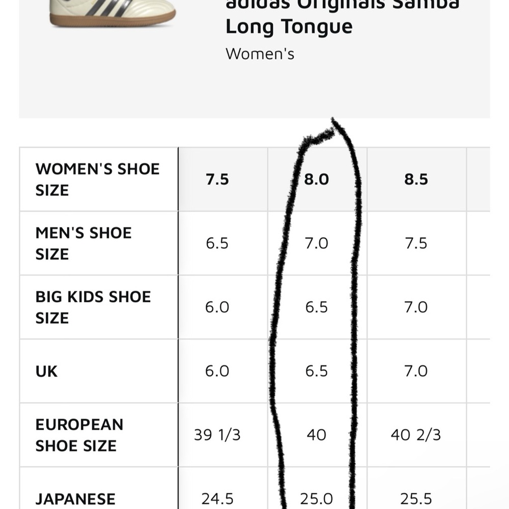 Adidas Samba Long Tongue Sneakers in White Cream with Brown Soles - Picture 5 of 5